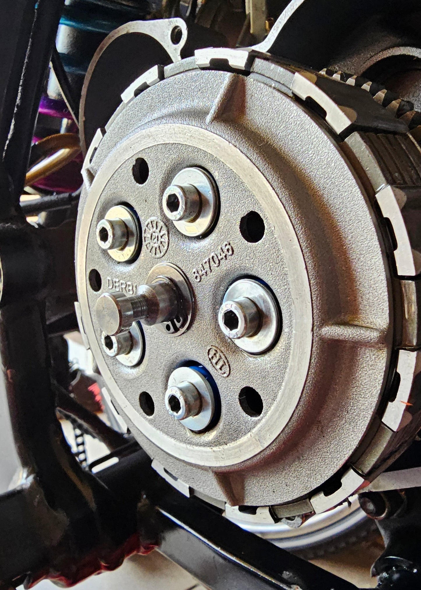 Derbi clutch spring screw pack €3/4