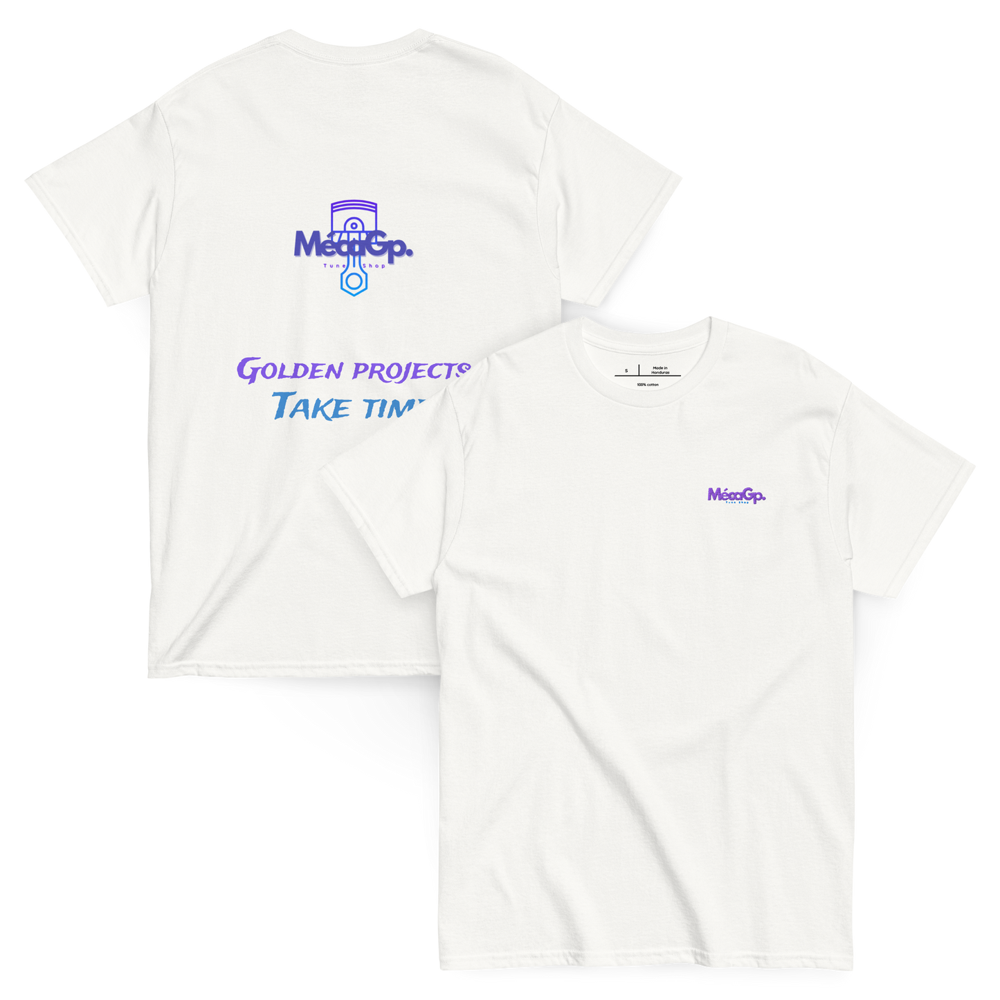 T-shirt MécaGp Blanc