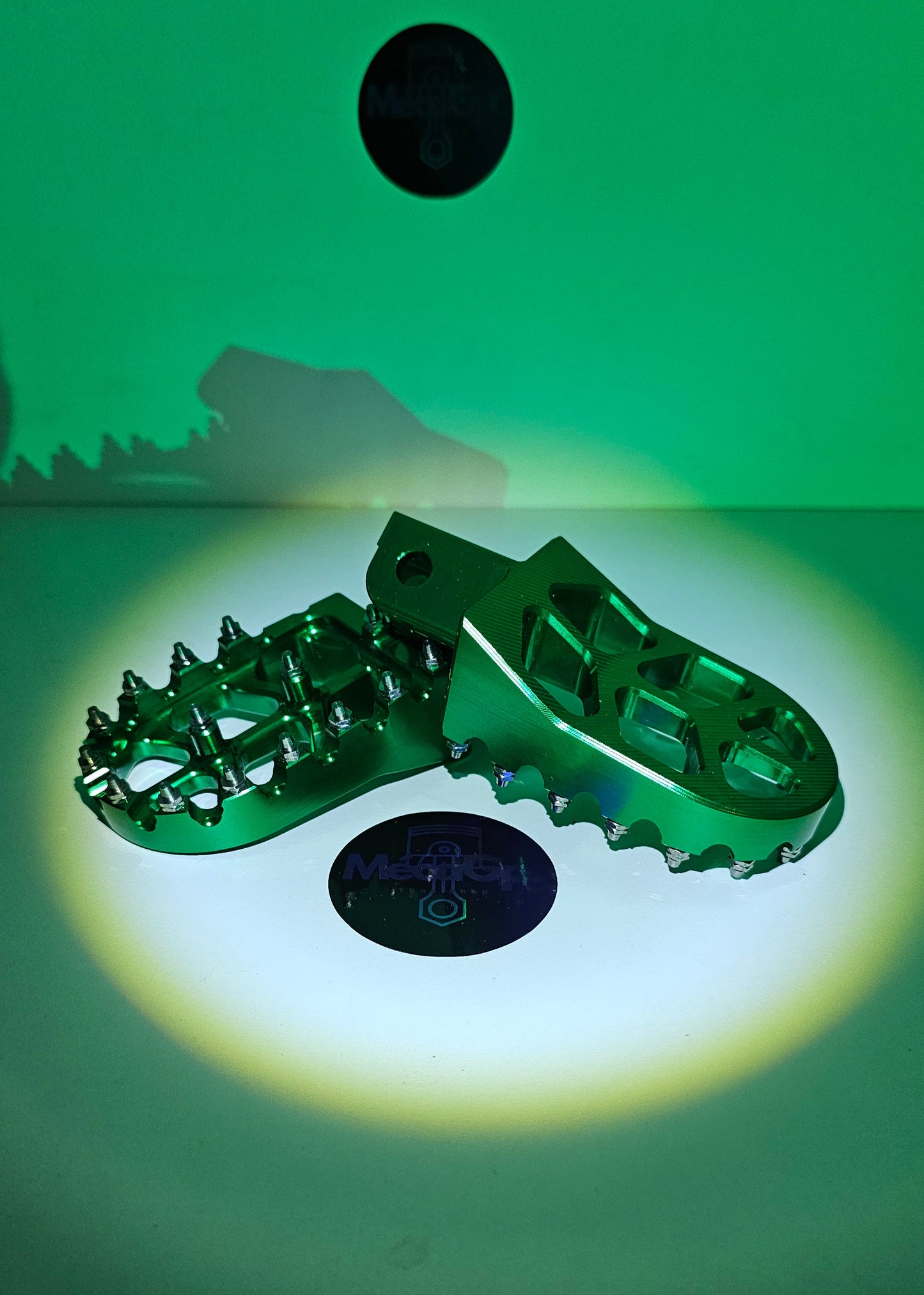 Cales pieds type cross