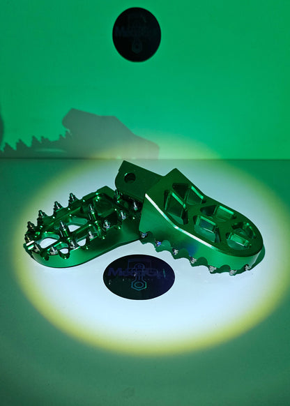 Cales pieds type cross