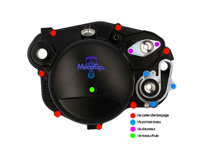 Visserie carter embrayage DERBI/AM6