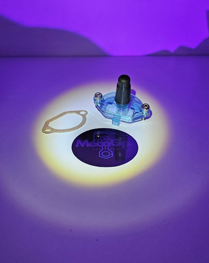 Couvercle de boisseau PWK bleu transparent